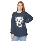 THE SWEAT POET (SKULL) Long Sleeve Tee