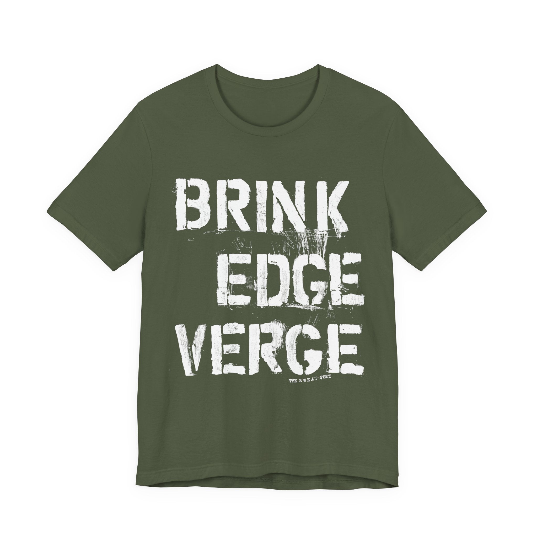 BRINK EDGE VERGE T-Shirt | Wearable Art for Fighters & Creators