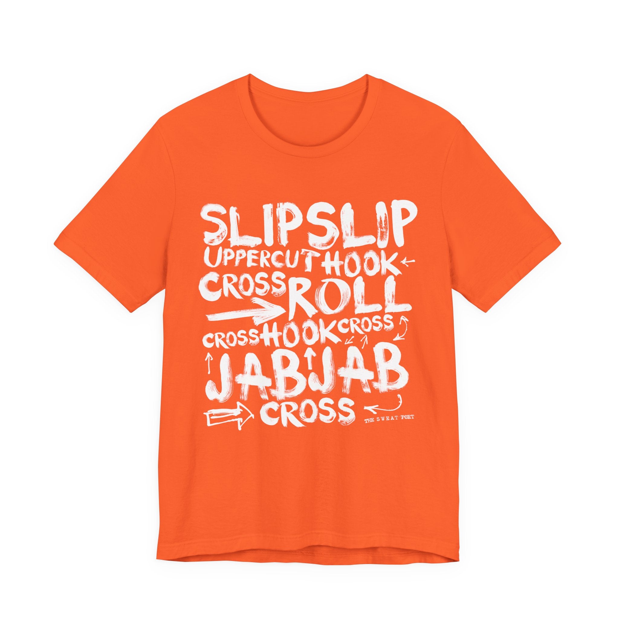 SLIPSLIPUPPERCUTHOOK T-Shirt | Wearable Art for Fighters & Creators