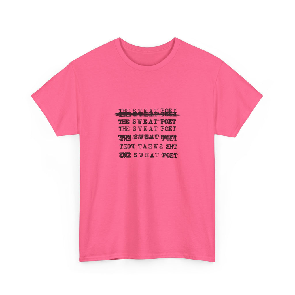 THE SWEAT POET T-Shirt | Wearable Art for Fighters & Creators
