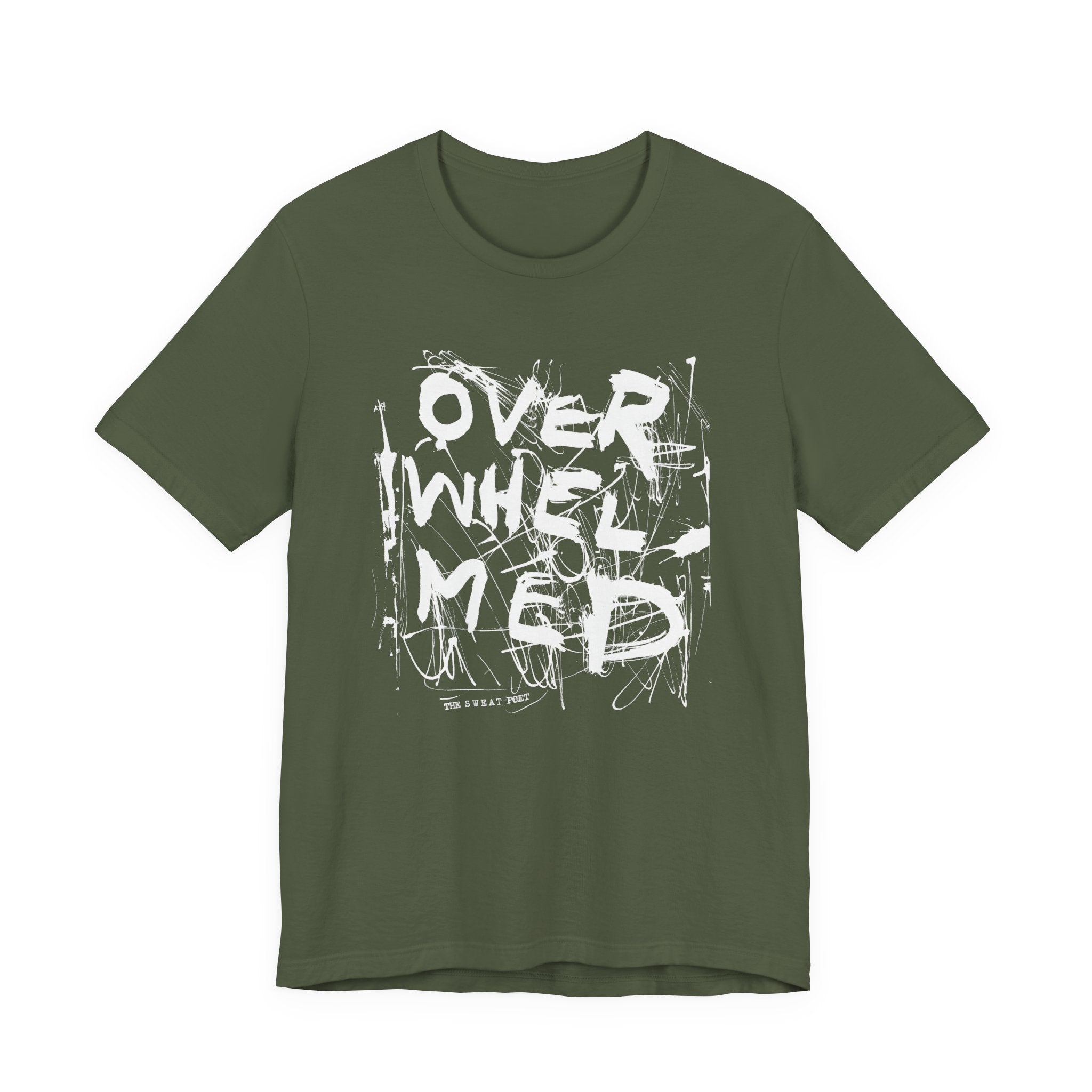 OVERWHELMED T-Shirt | Wearable Art for Fighters & Creators