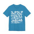 SLIPSLIPUPPERCUTHOOK T-Shirt | Wearable Art for Fighters & Creators