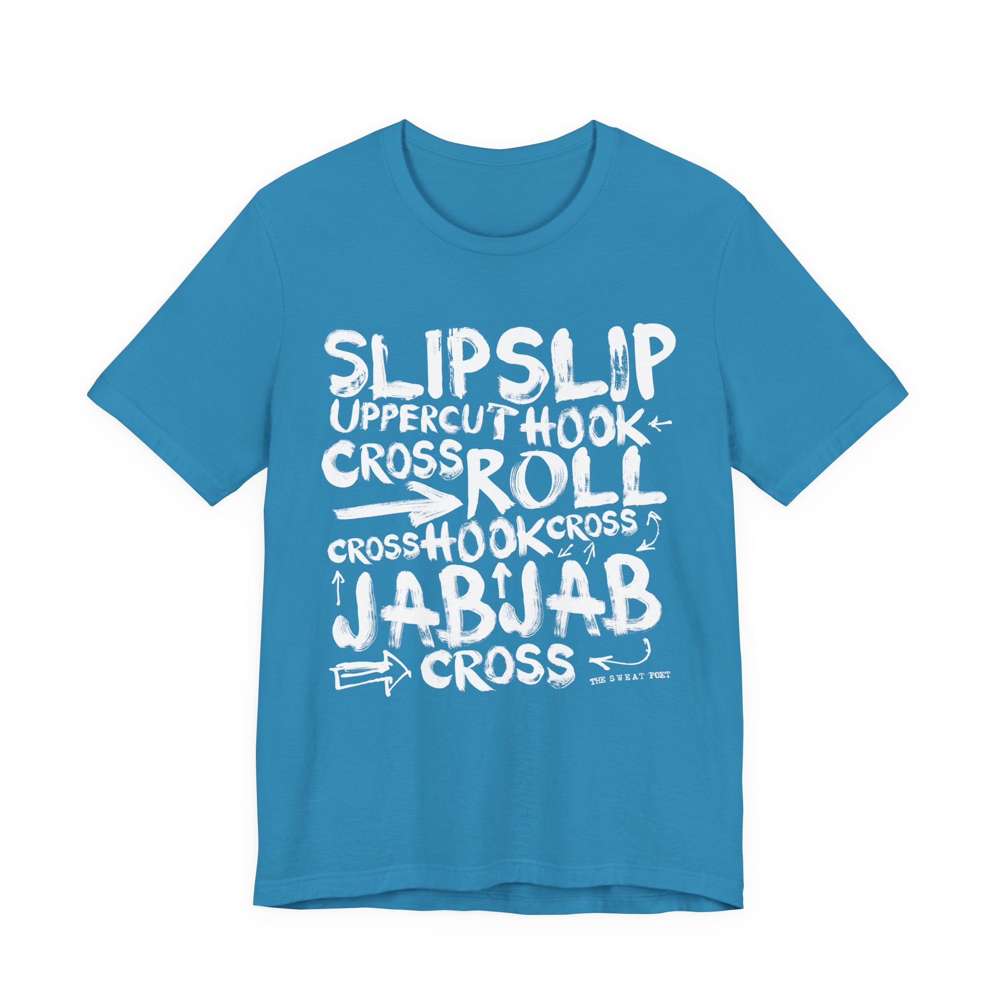 SLIPSLIPUPPERCUTHOOK T-Shirt | Wearable Art for Fighters & Creators
