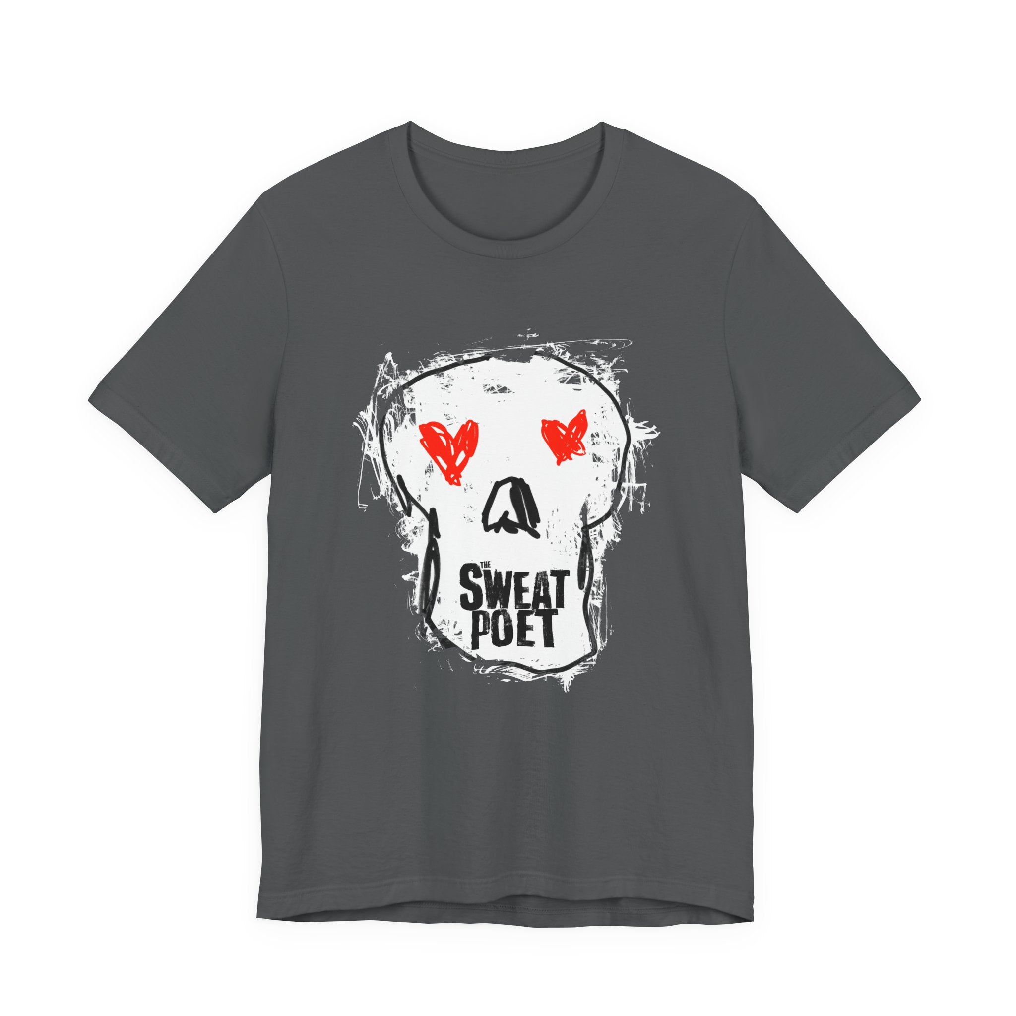THE SWEAT POET (SKULL) T-Shirt | Wearable Art for Fighters & Creators