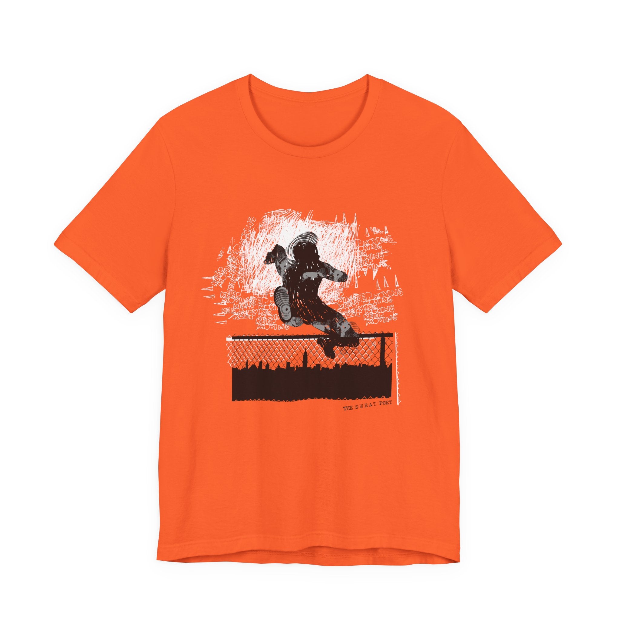 KEEP MOVING T-Shirt | Wearable Art for Fighters & Creators