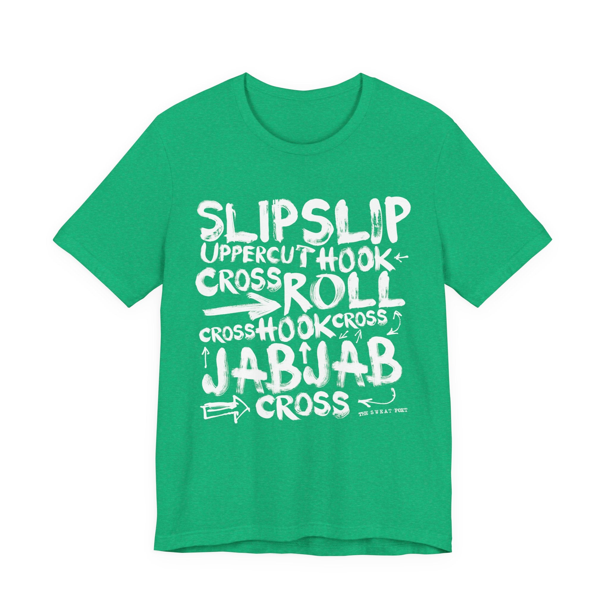 SLIPSLIPUPPERCUTHOOK T-Shirt | Wearable Art for Fighters & Creators