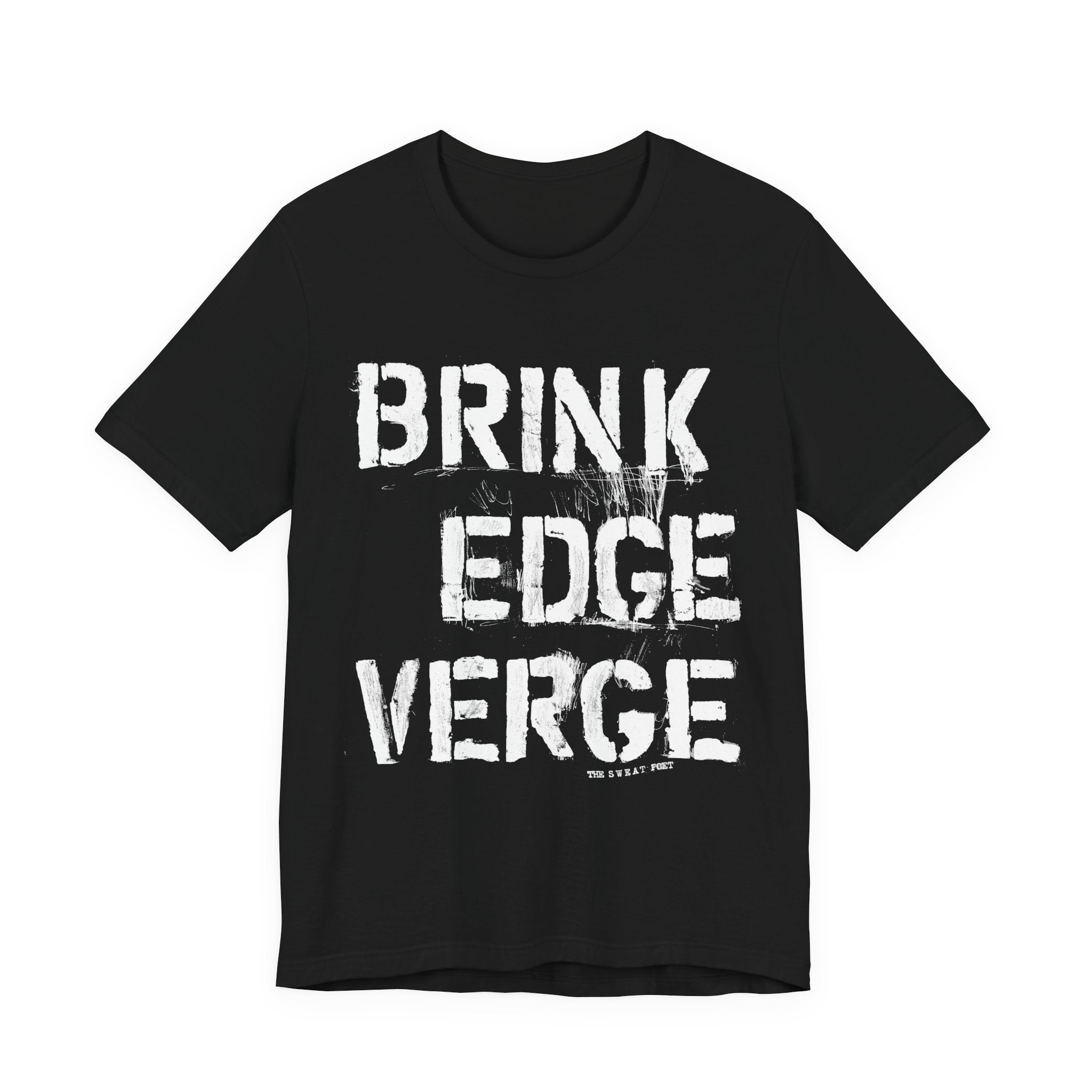 BRINK EDGE VERGE T-Shirt | Wearable Art for Fighters & Creators