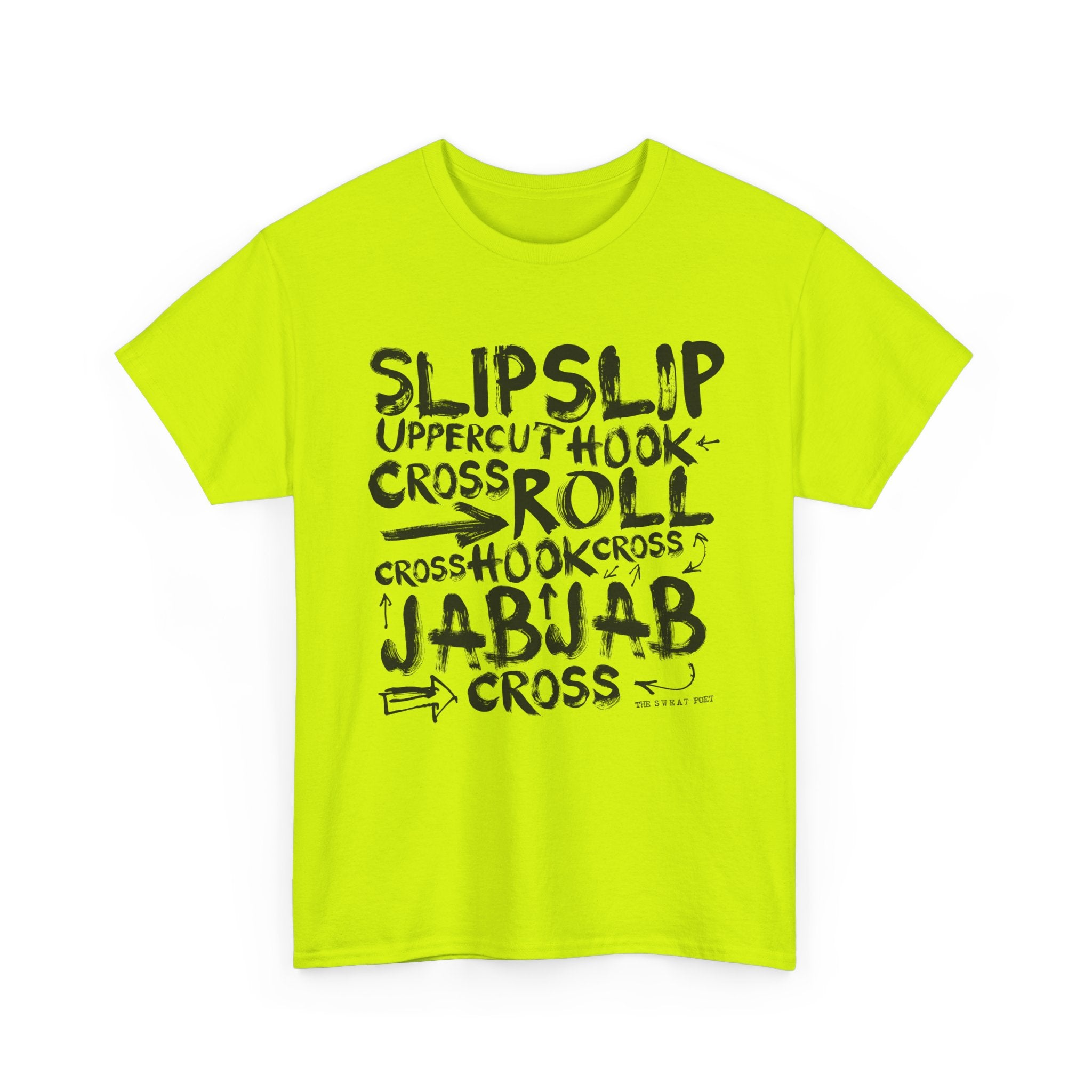SLIPSLIPUPPERCUTHOOK T-Shirt | Wearable Art for Fighters & Creators