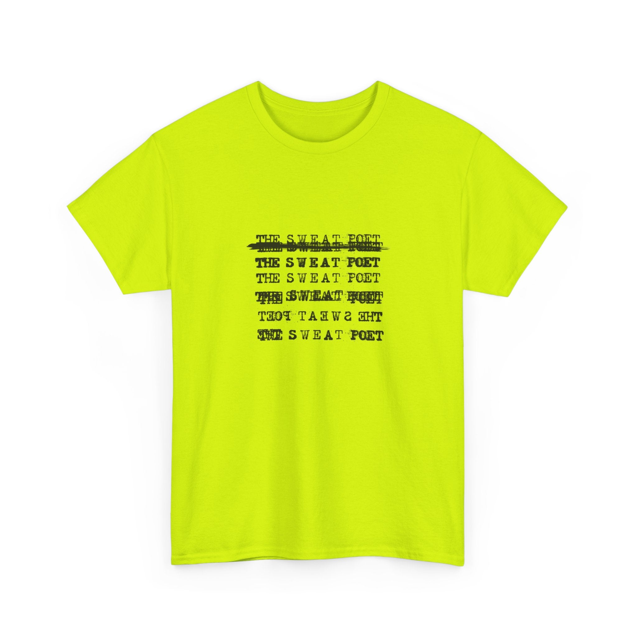 THE SWEAT POET T-Shirt | Wearable Art for Fighters & Creators
