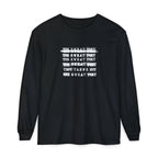 THE SWEAT POET TYPEWRITER LOGO Long Sleeve Tee