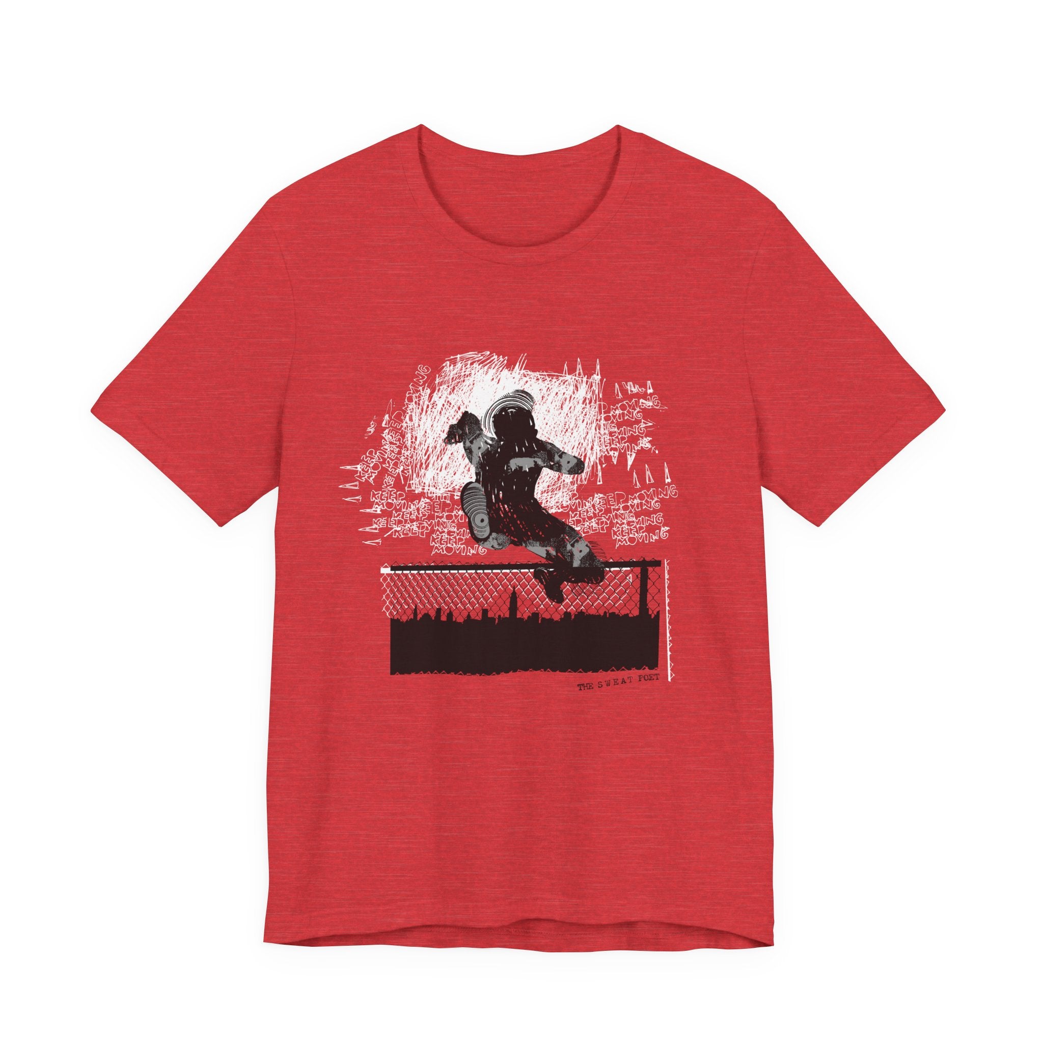 KEEP MOVING T-Shirt | Wearable Art for Fighters & Creators