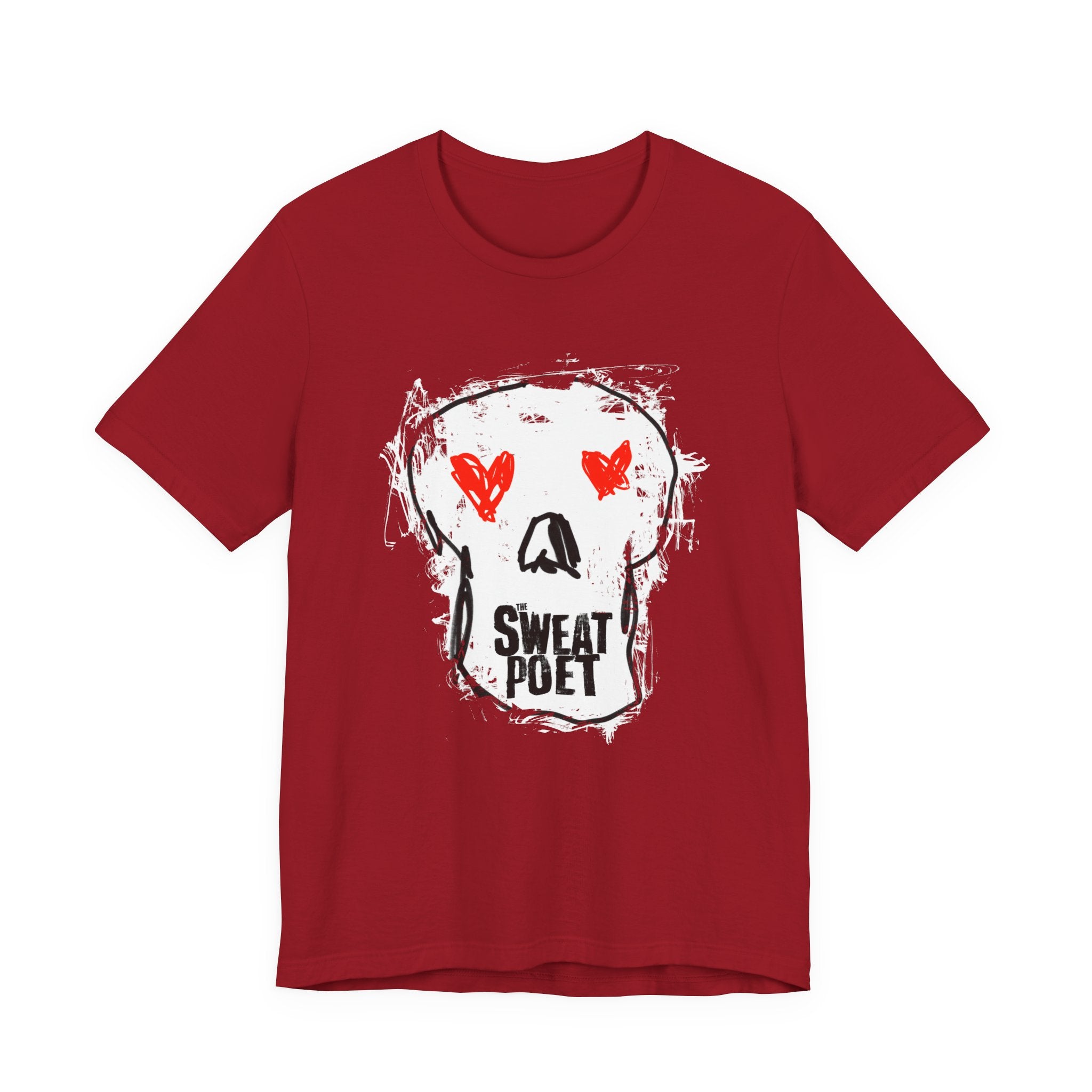 THE SWEAT POET (SKULL) T-Shirt | Wearable Art for Fighters & Creators