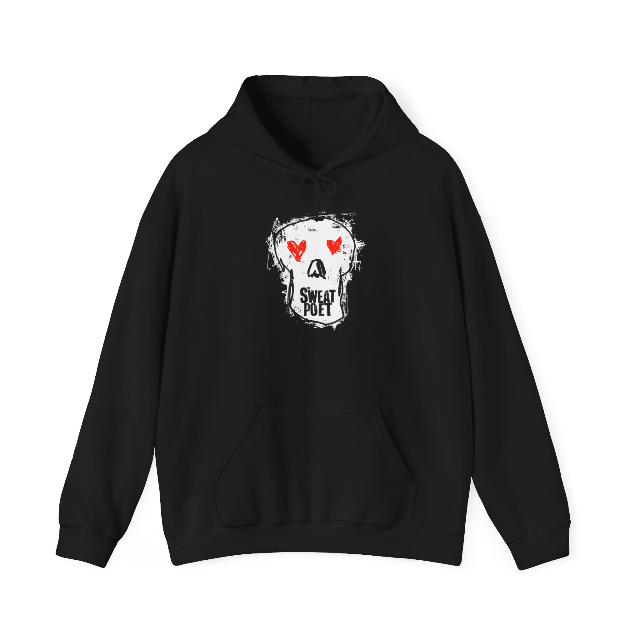 THE SWEAT POET (SKULL) Hoodie | Wearable Art for Fighters & Creators