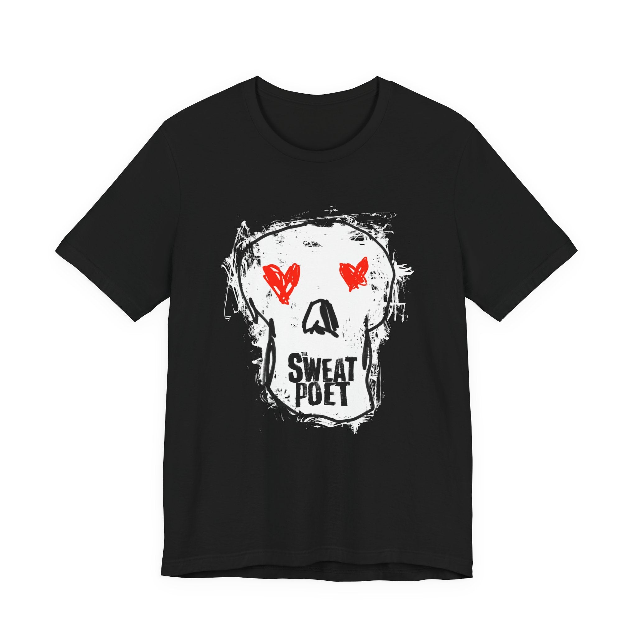 THE SWEAT POET (SKULL) T-Shirt | Wearable Art for Fighters & Creators