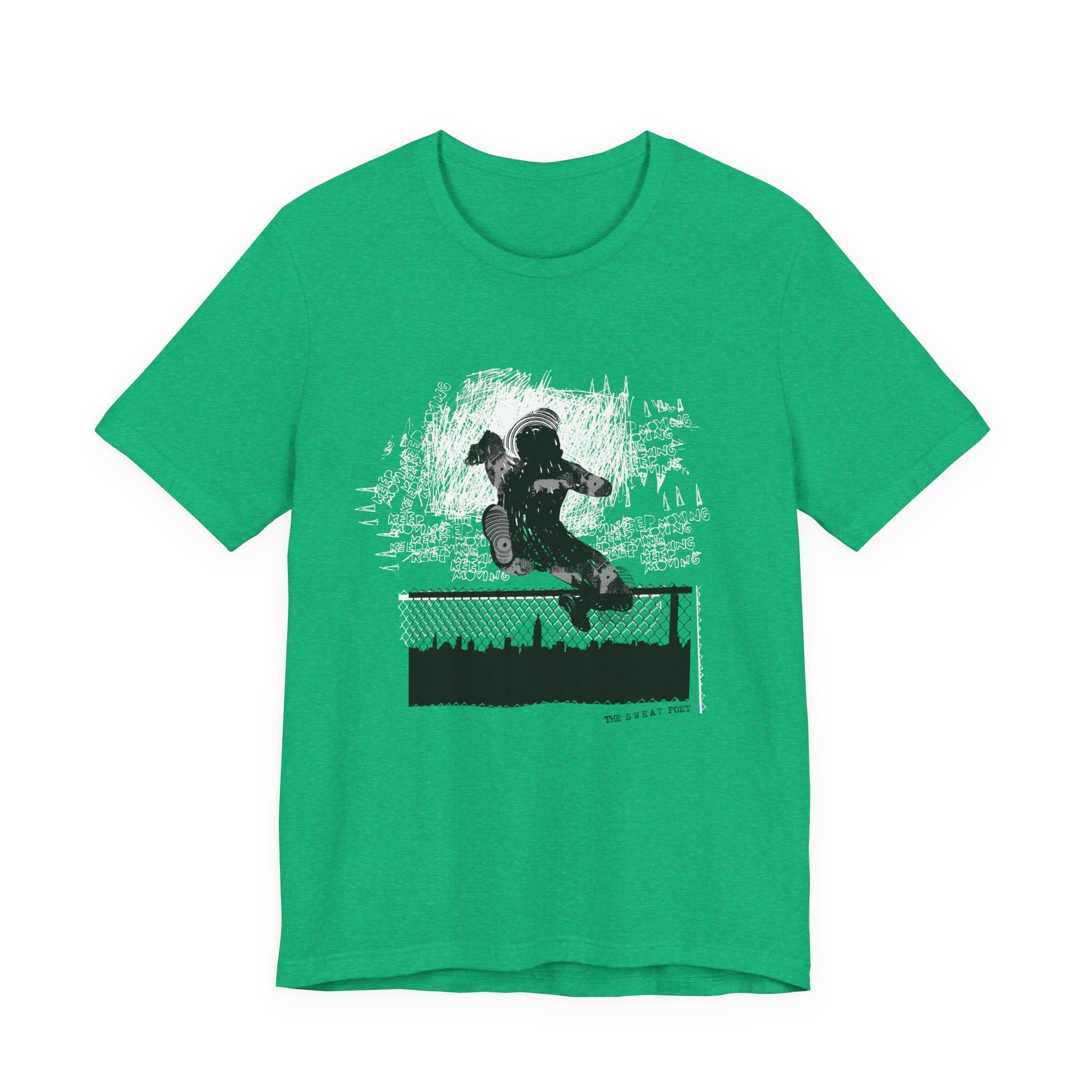 KEEP MOVING T-Shirt | Wearable Art for Fighters & Creators
