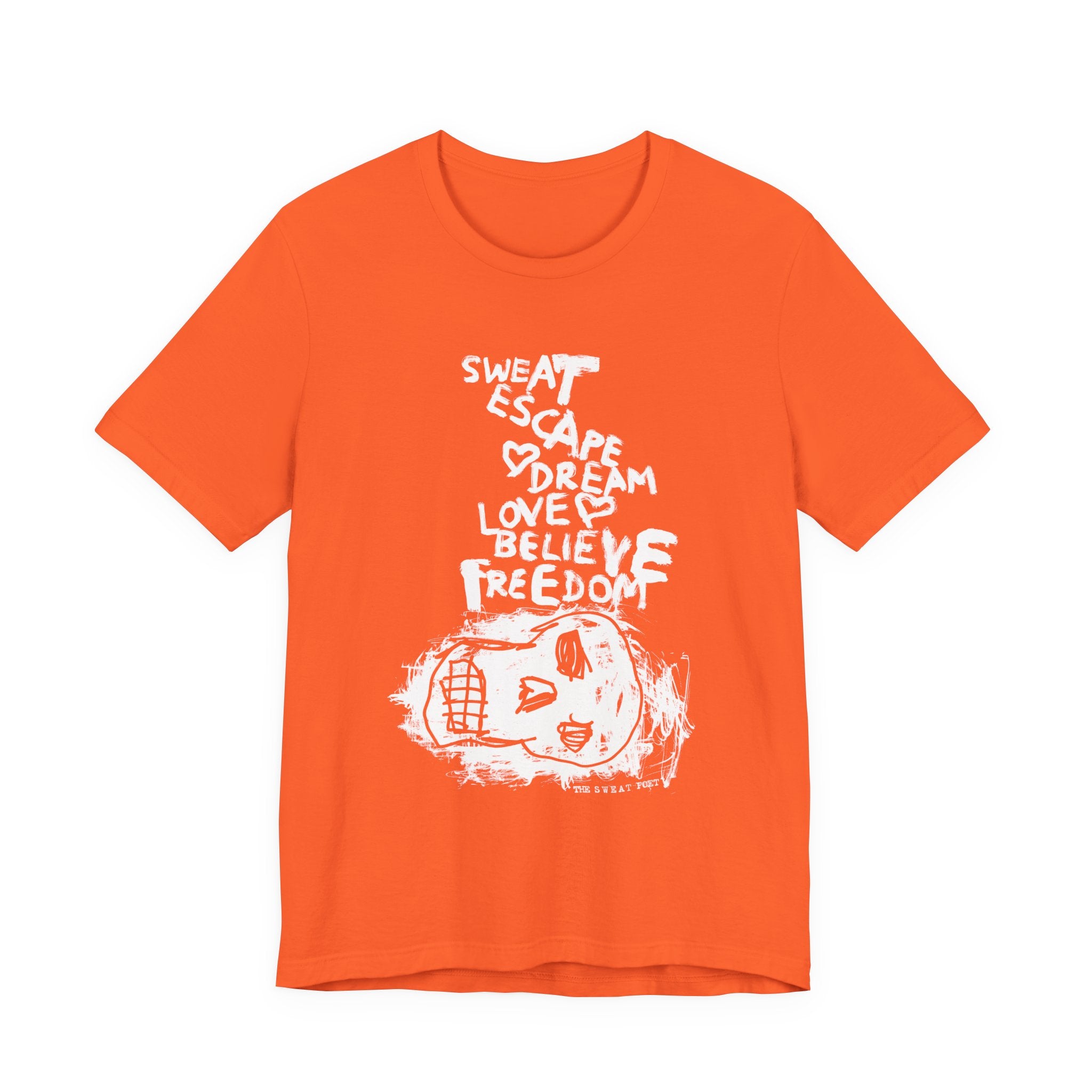 SWEAT ESCAPE T-Shirt | Wearable Art for Fighters & Creators
