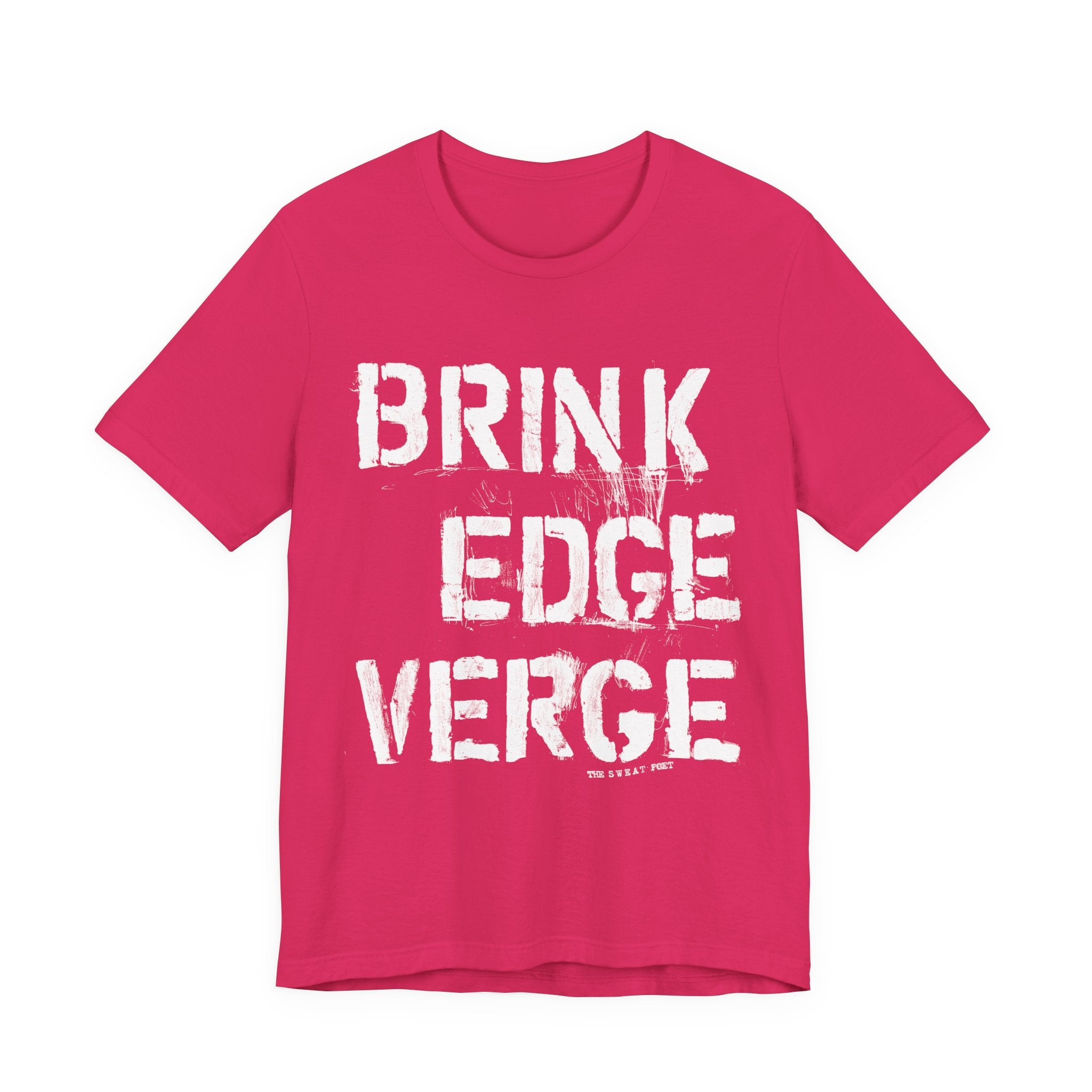 BRINK EDGE VERGE T-Shirt | Wearable Art for Fighters & Creators