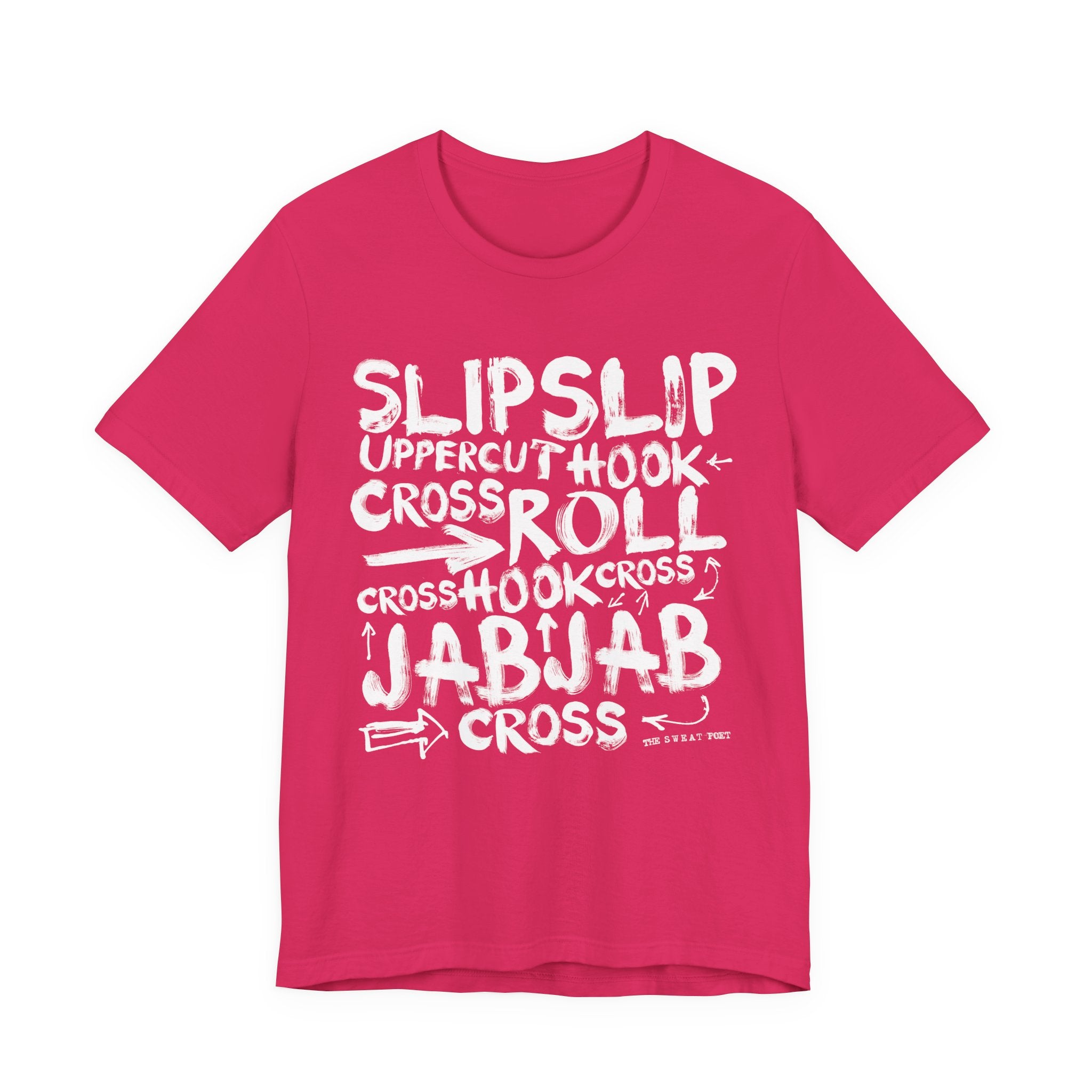SLIPSLIPUPPERCUTHOOK T-Shirt | Wearable Art for Fighters & Creators