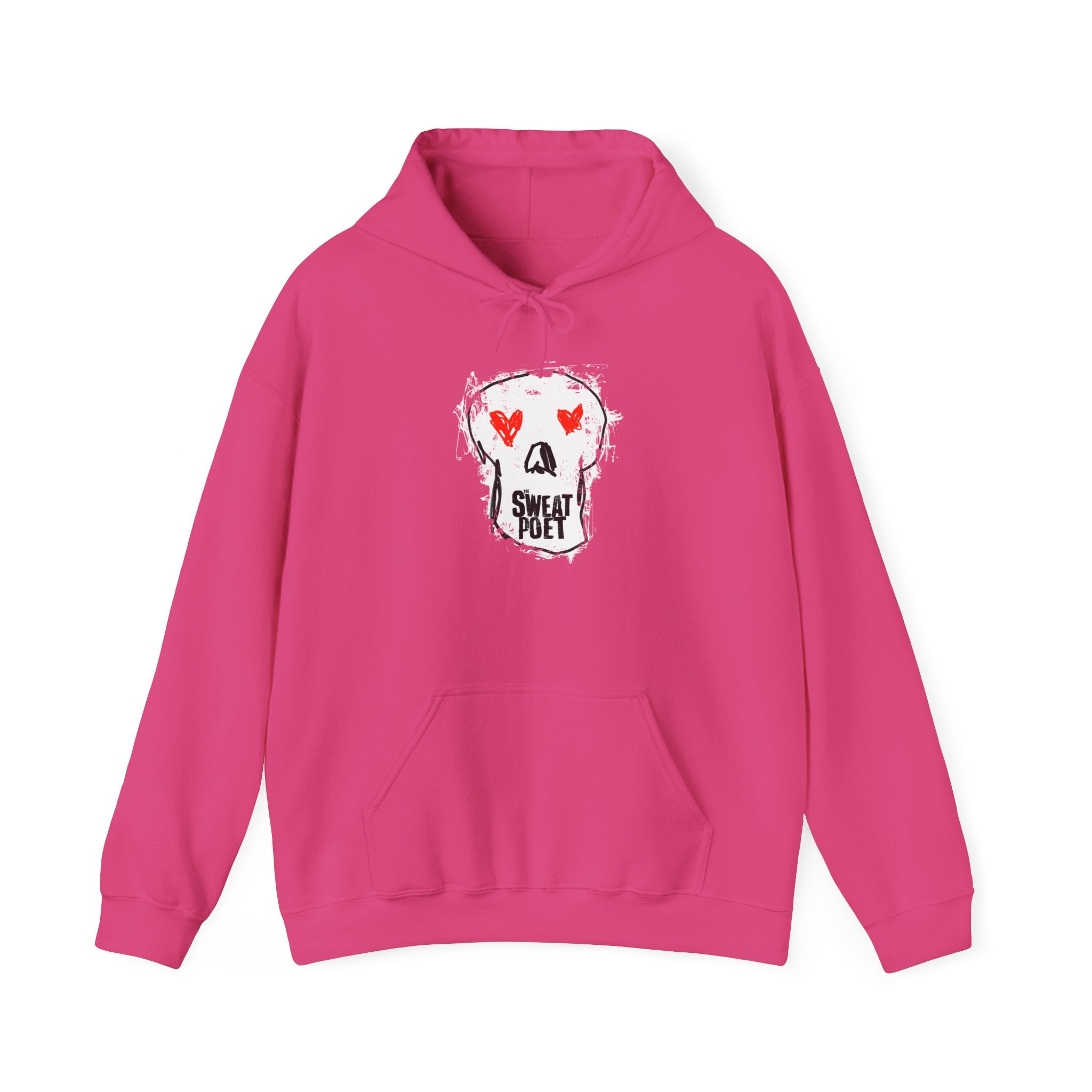 THE SWEAT POET (SKULL) Hoodie | Wearable Art for Fighters & Creators