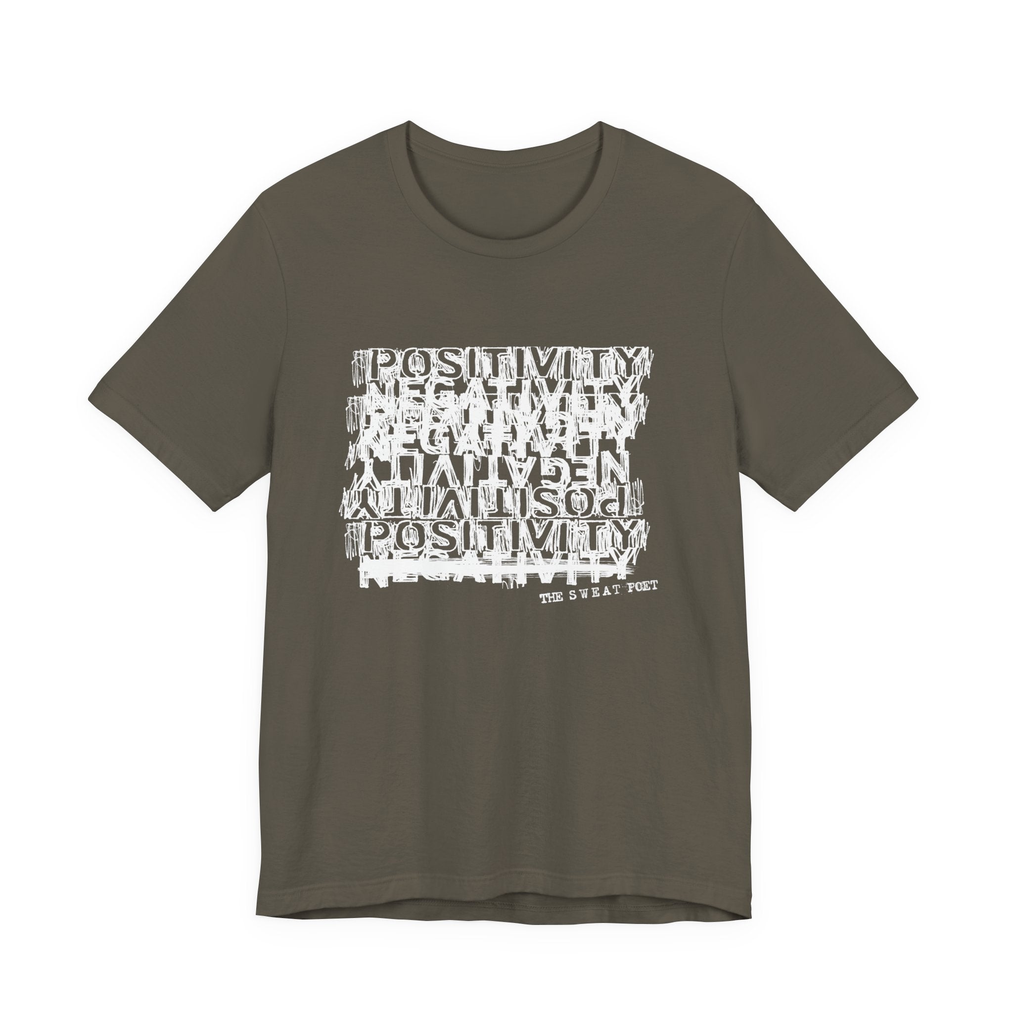 POSITIVITYNEGATIVITY T-Shirt | Wearable Art for Fighters & Creators