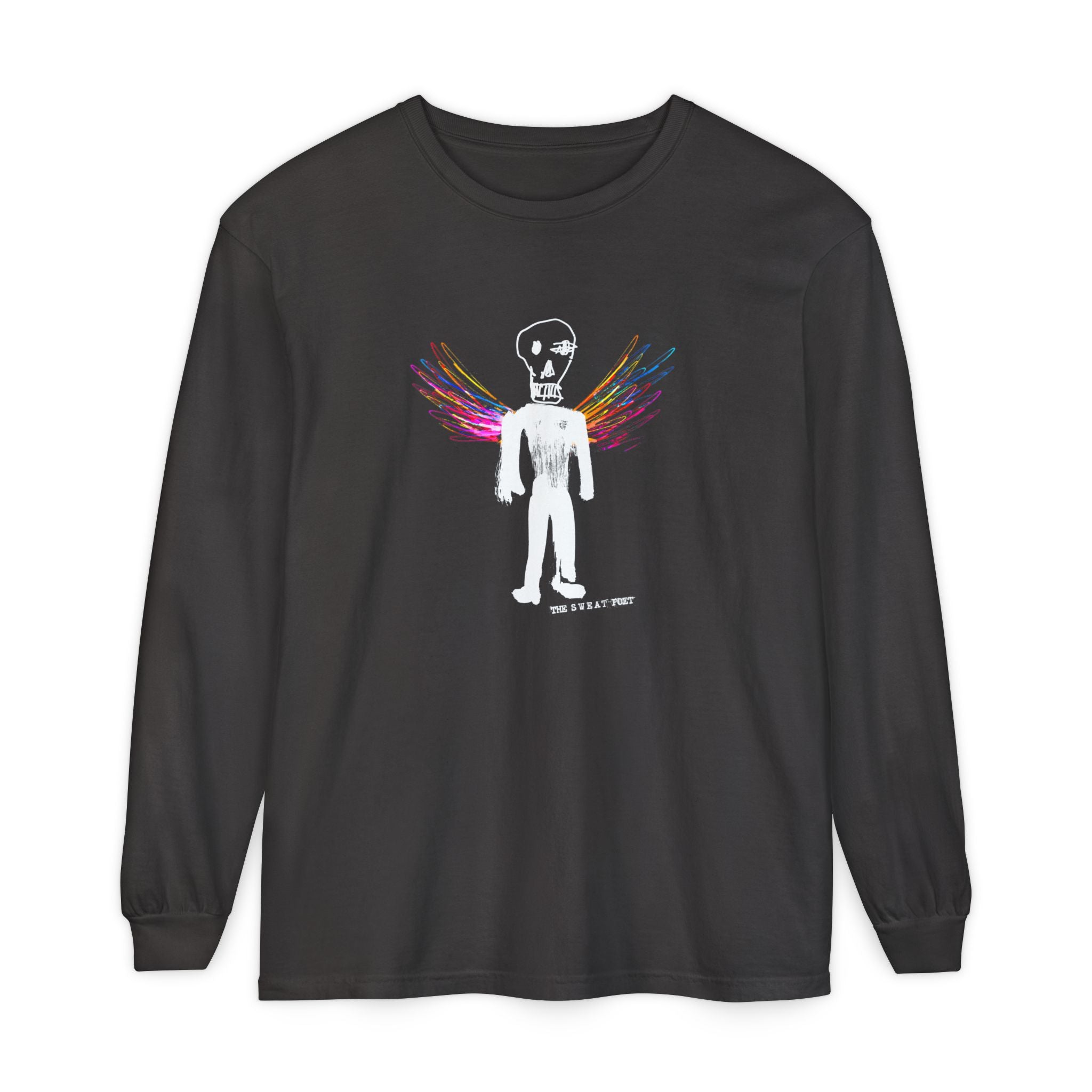 THE SWEAT POET (WINGS) Long Sleeve Tee