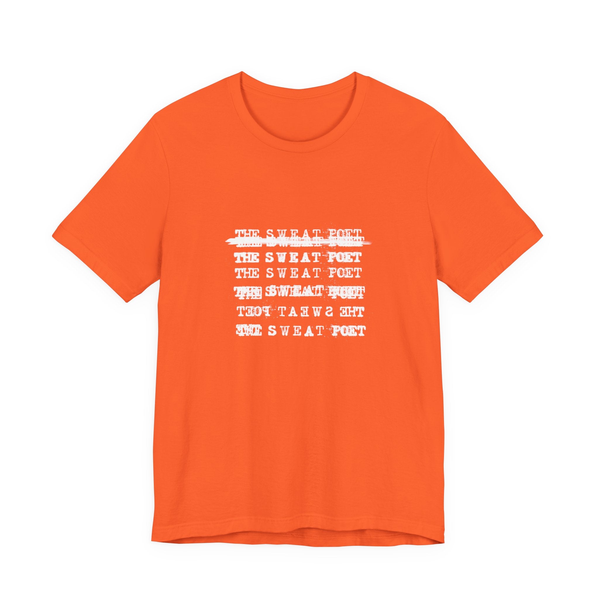 THE SWEAT POET T-Shirt | Wearable Art for Fighters & Creators