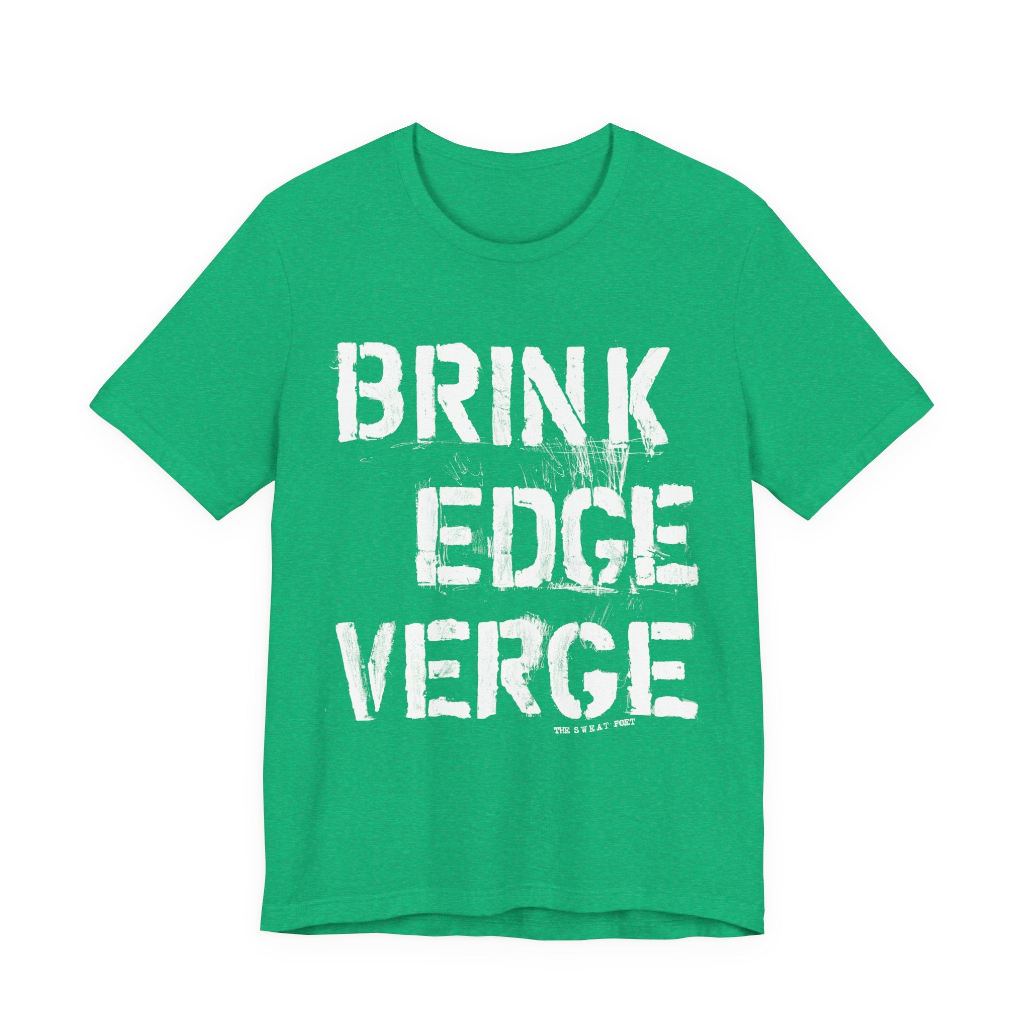 BRINK EDGE VERGE T-Shirt | Wearable Art for Fighters & Creators