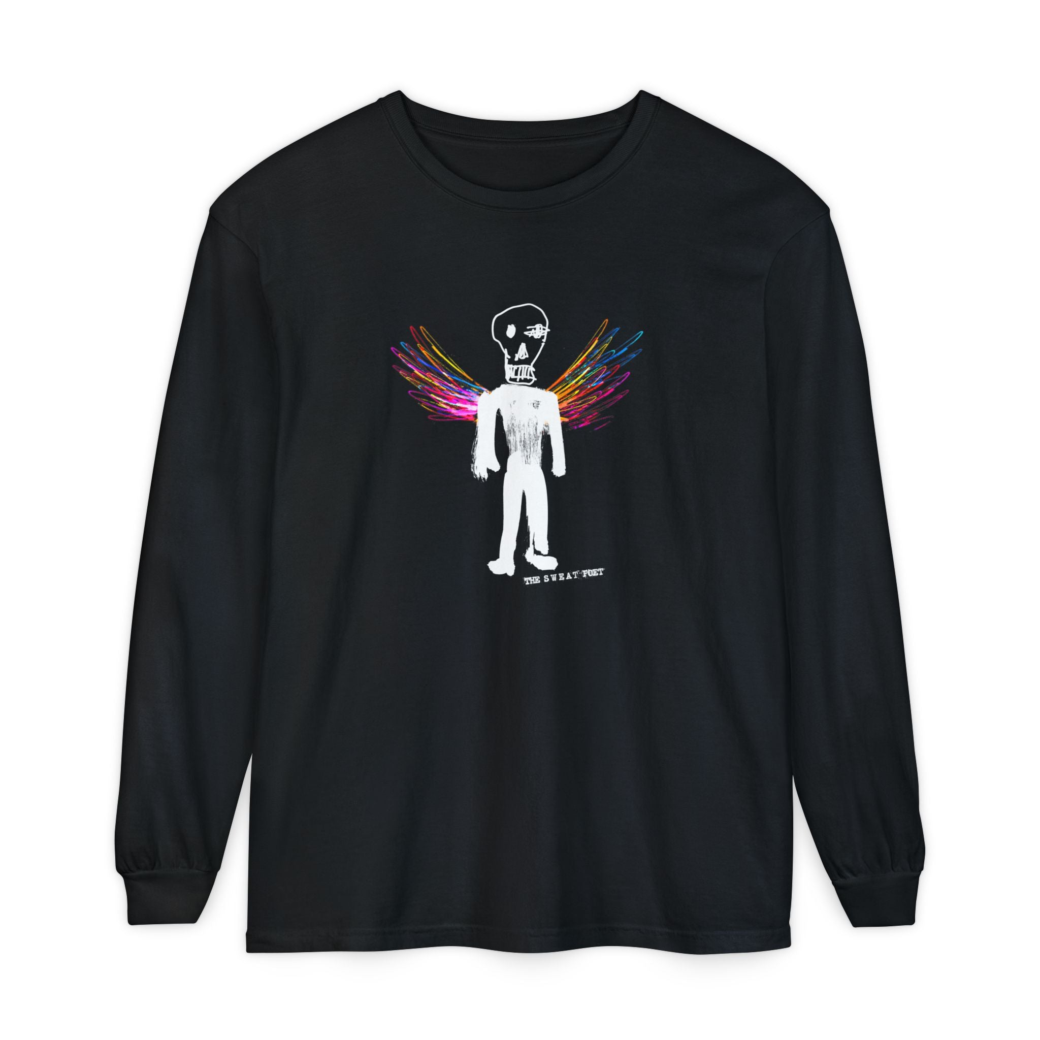THE SWEAT POET (WINGS) Long Sleeve Tee