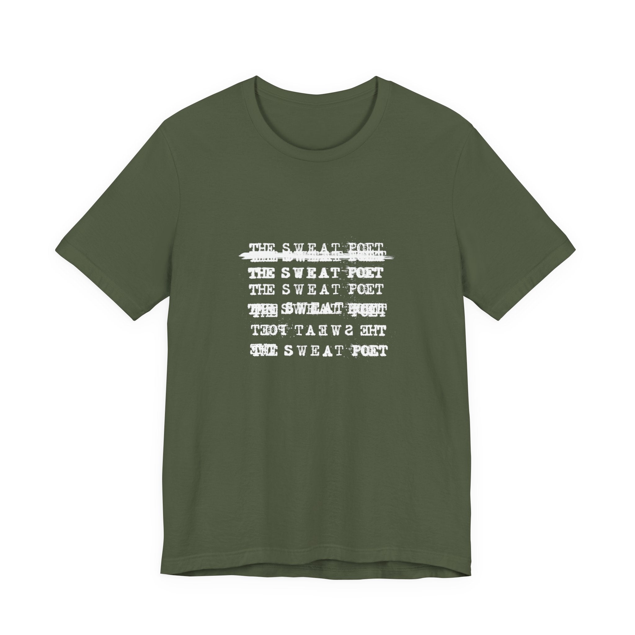 THE SWEAT POET T-Shirt | Wearable Art for Fighters & Creators