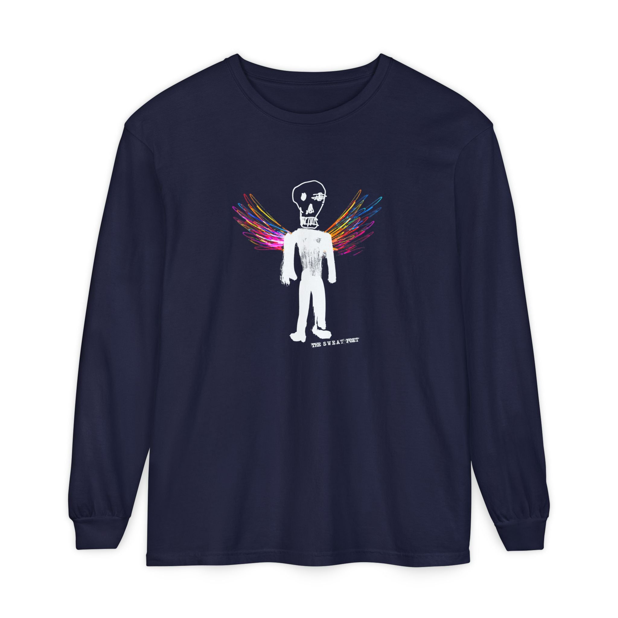 THE SWEAT POET (WINGS) Long Sleeve Tee