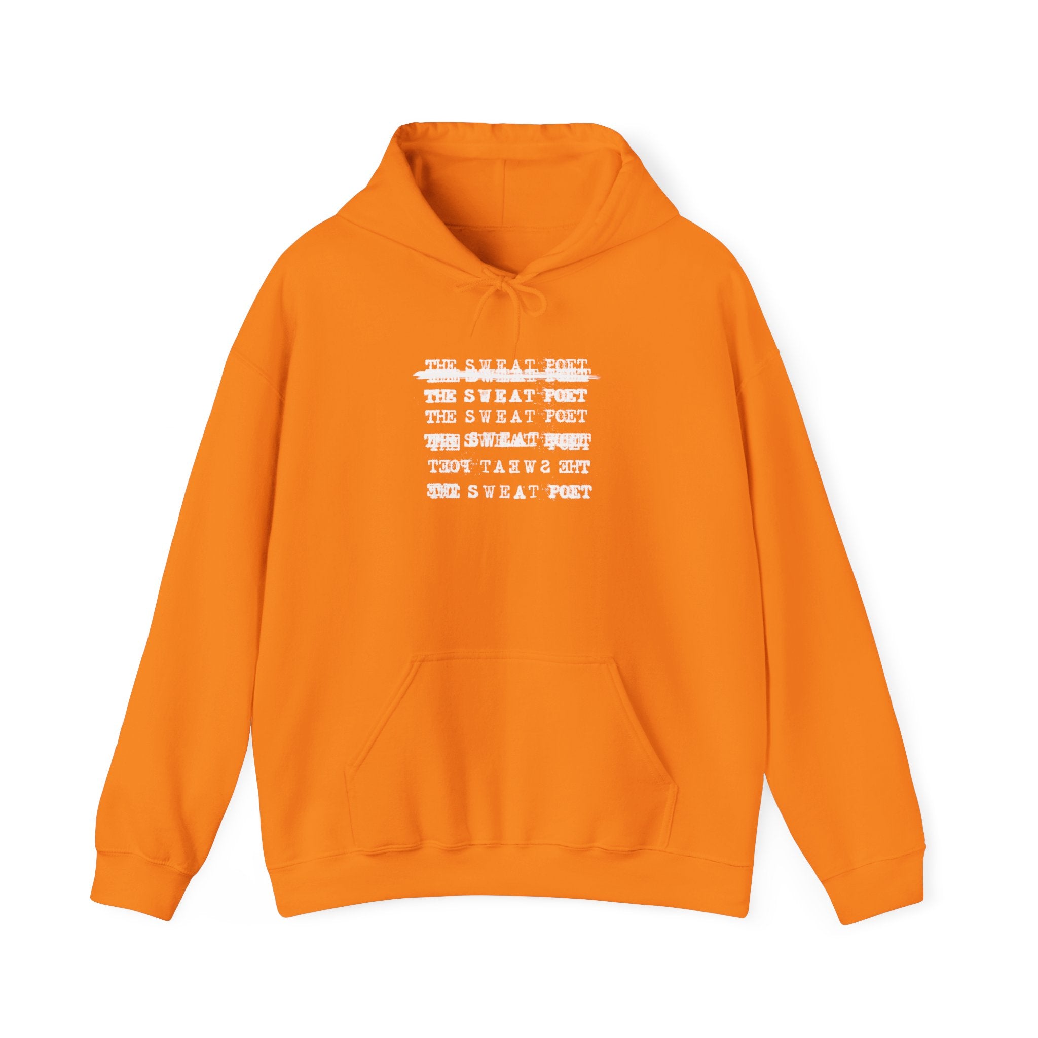 THE SWEAT POET Hoodie | Wearable Art for Fighters & Creators