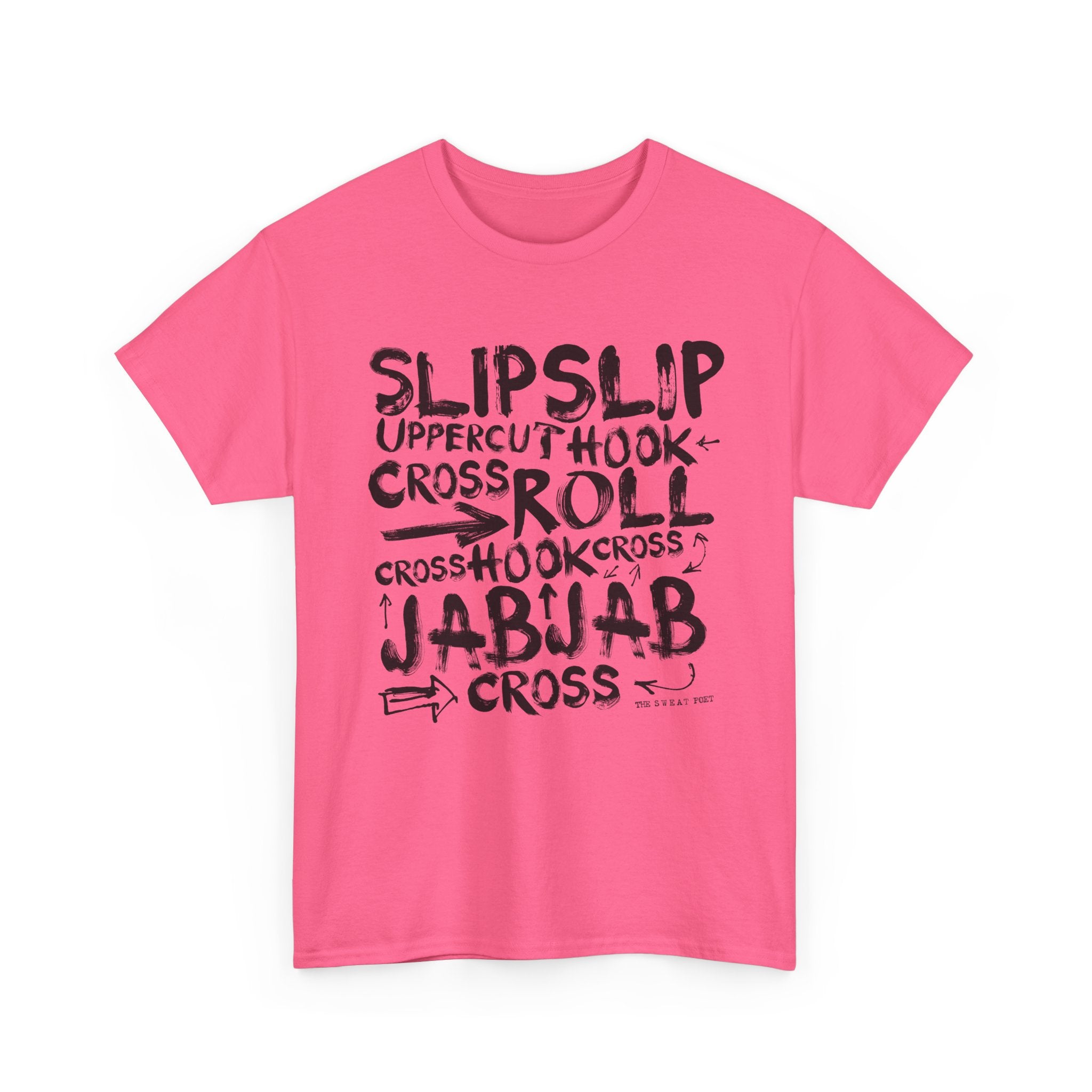 SLIPSLIPUPPERCUTHOOK T-Shirt | Wearable Art for Fighters & Creators