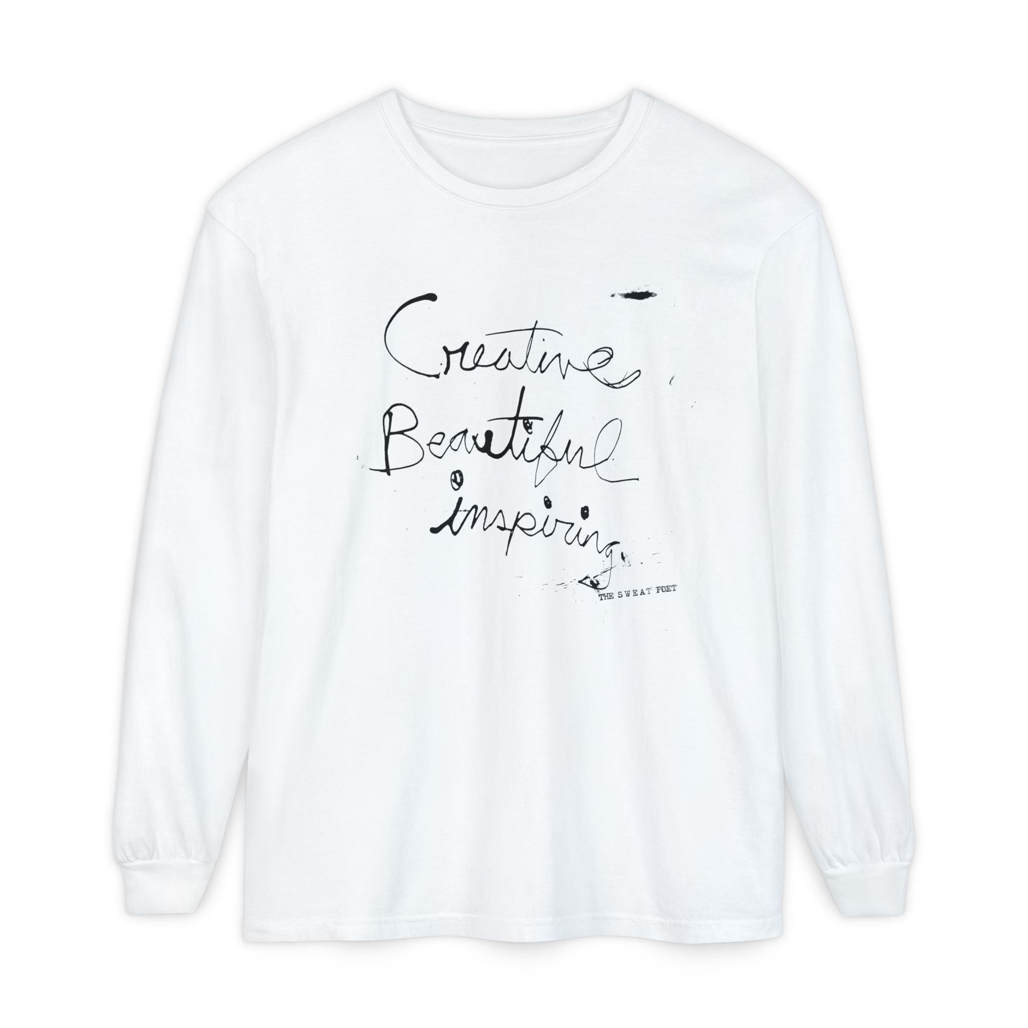 CREATIVE BEAUTIFUL INSPIRING Long Sleeve Tee