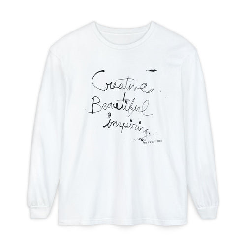 CREATIVE BEAUTIFUL INSPIRING Long Sleeve Tee