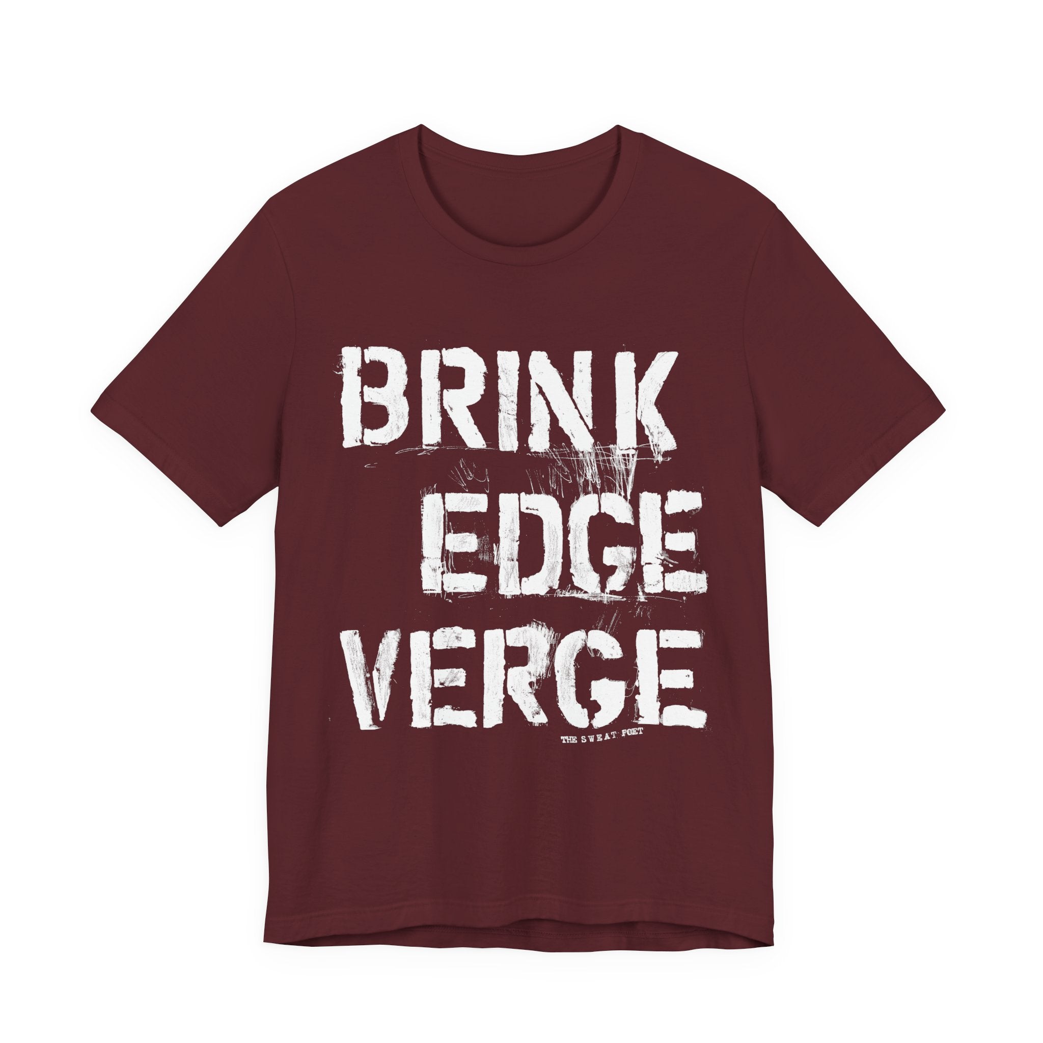 BRINK EDGE VERGE T-Shirt | Wearable Art for Fighters & Creators