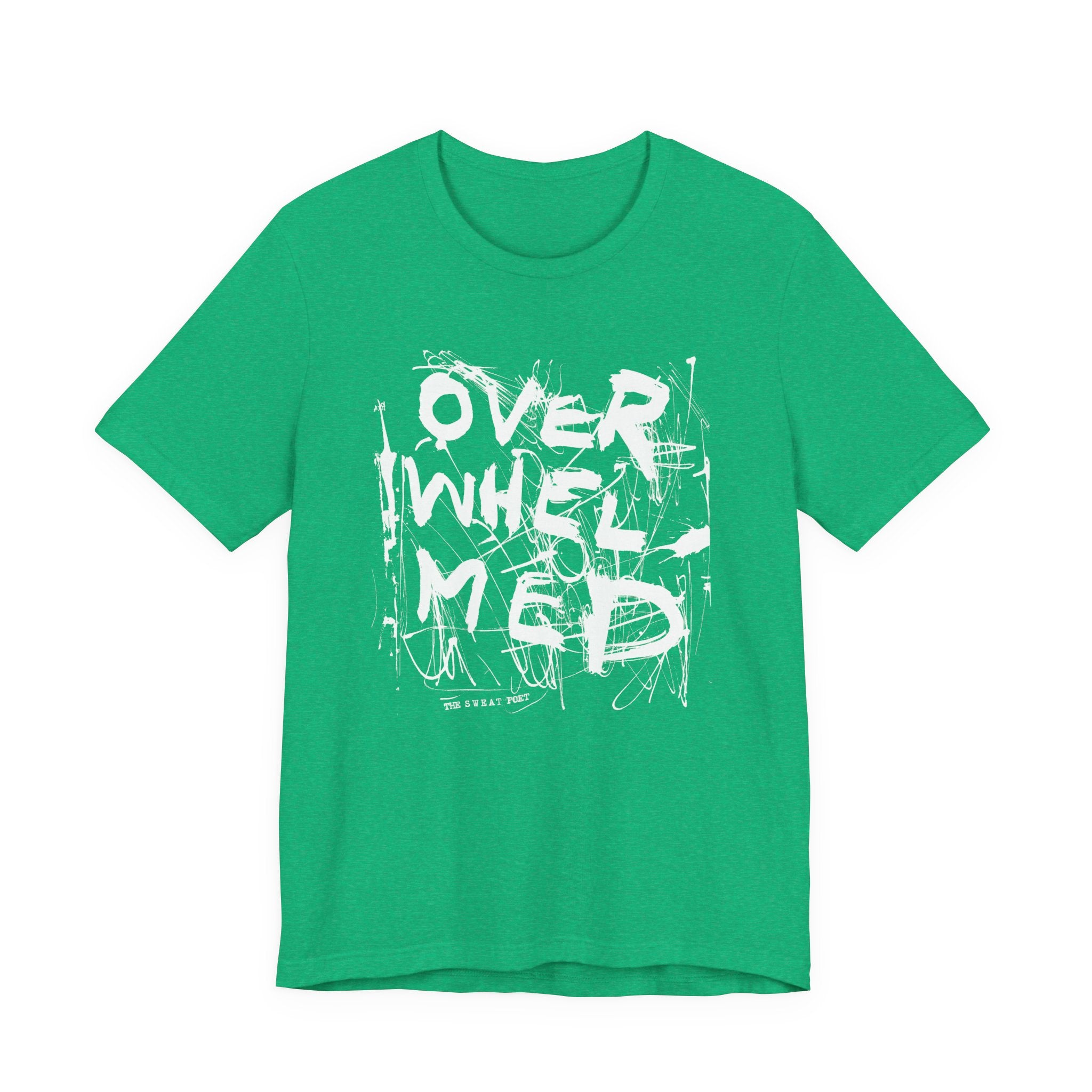 OVERWHELMED T-Shirt | Wearable Art for Fighters & Creators