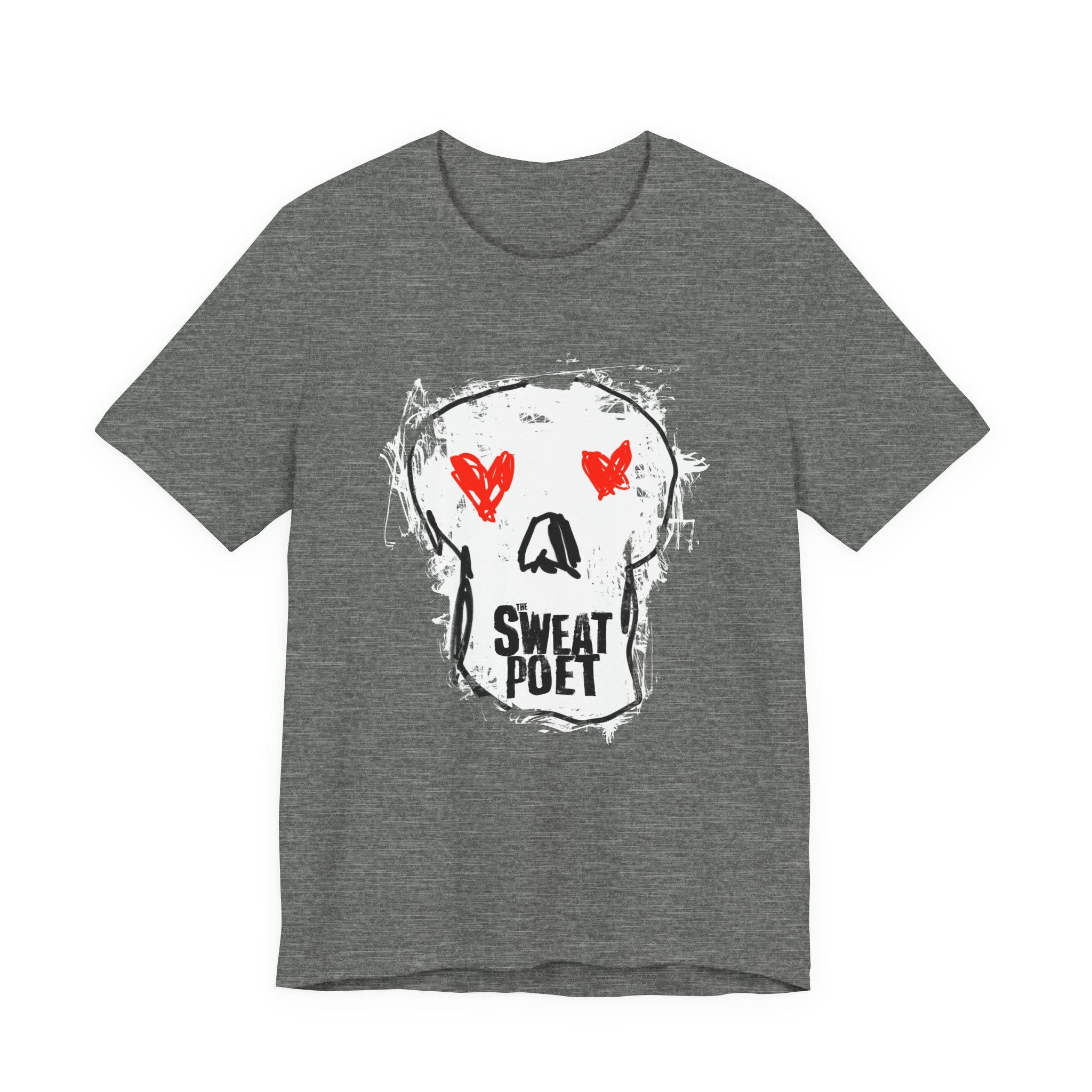 THE SWEAT POET (SKULL) T-Shirt | Wearable Art for Fighters & Creators