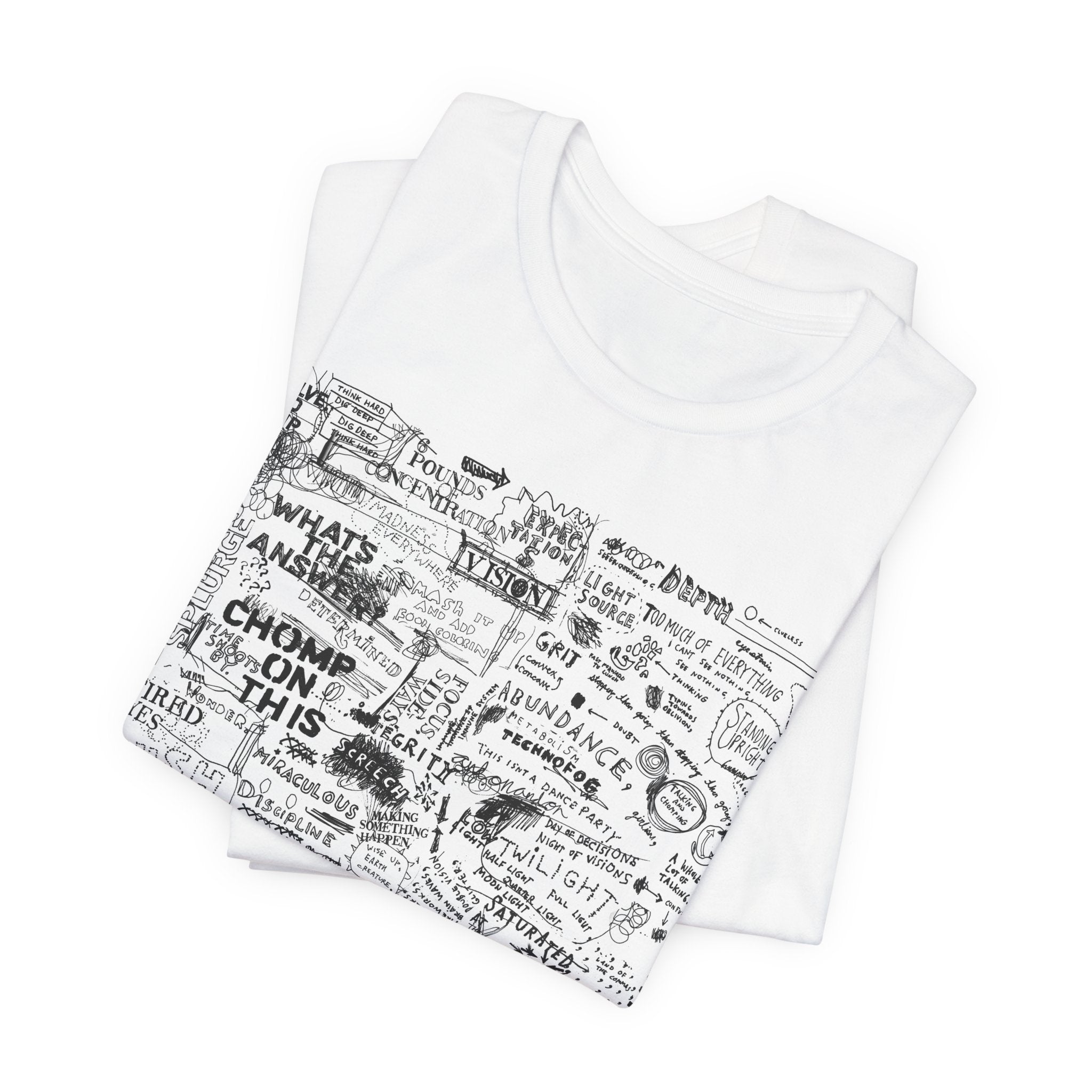 WRITING IS THINKING IS EXERCISE T-Shirt | Wearable Art for Fighters & Creators